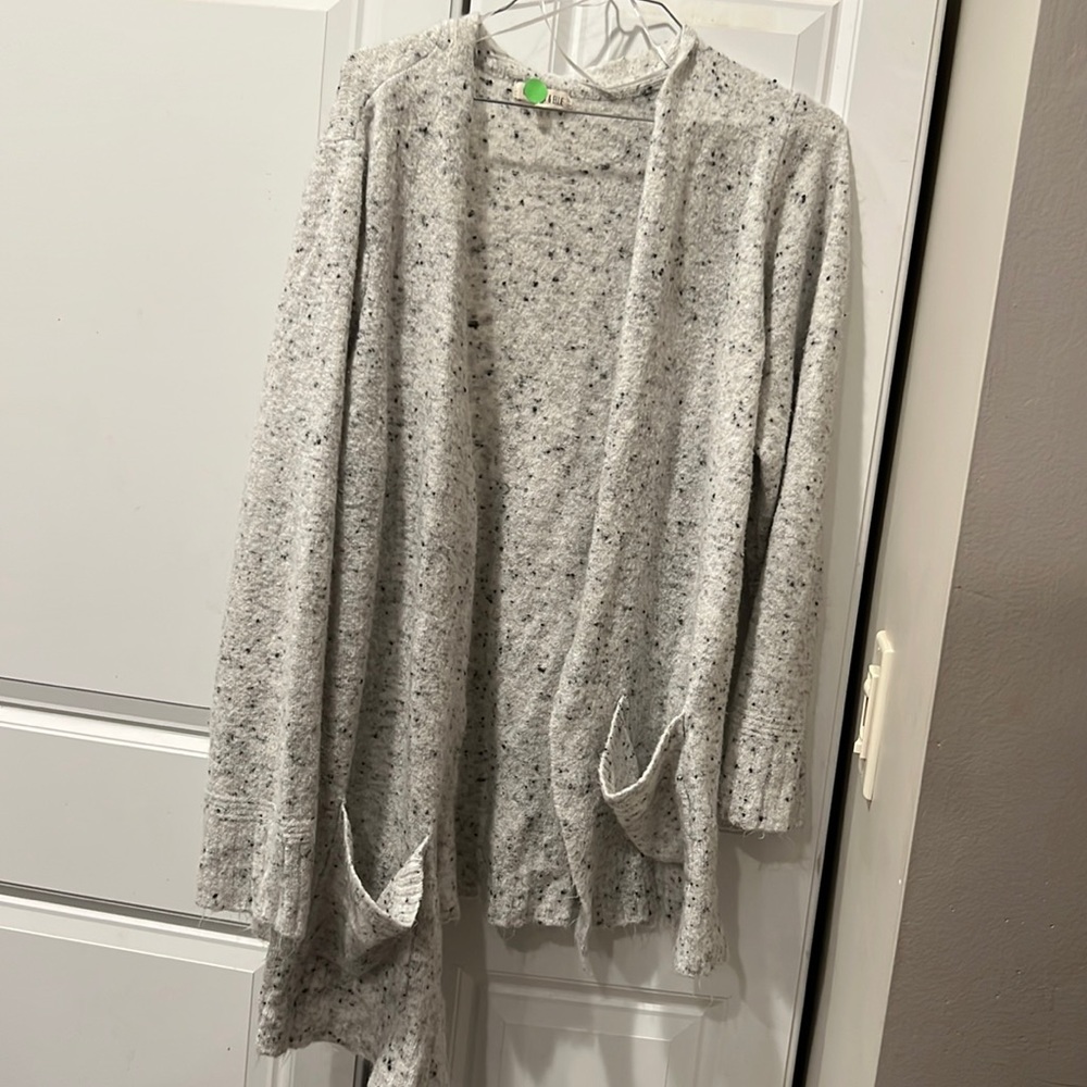 Long warm sweater
